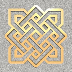FENGSHUI_Endless_knot_Gold
